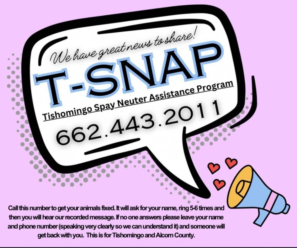 T-SNAP — Tishomingo Spay Neuter Assistance Program